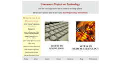 Desktop Screenshot of cptech.org