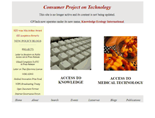 Tablet Screenshot of cptech.org